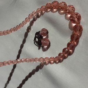 Sweet Romance necklace and earrings set